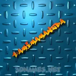 tamimamanzda in Grid Style style - 3D name wallpaper