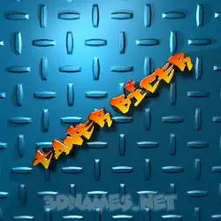 taner bicer in Grid Style style - 3D name wallpaper
