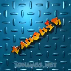 tauquir in Grid Style style - 3D name wallpaper