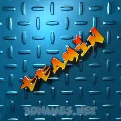 teamin in Grid Style style - 3D name wallpaper