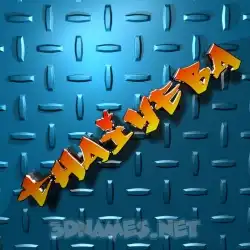 thaiyeba in Grid Style style - 3D name wallpaper