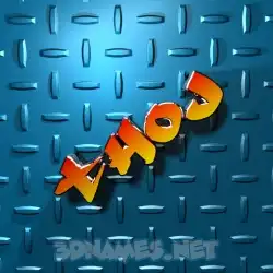 thoj in Grid Style style - 3D name wallpaper