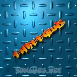 threeguns in Grid Style style - 3D name wallpaper