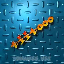 tiitooo in Grid Style style - 3D name wallpaper
