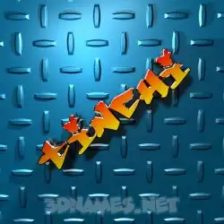 tinchi in Grid Style style - 3D name wallpaper