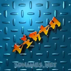 tirth in Grid Style style - 3D name wallpaper