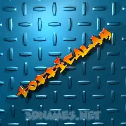 tofficalam in Grid Style style - 3D name wallpaper