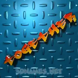 together in Grid Style style - 3D name wallpaper