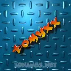 tomyxx in Grid Style style - 3D name wallpaper