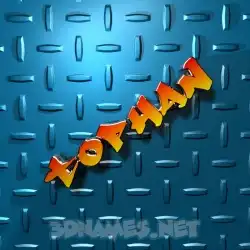 tophan in Grid Style style - 3D name wallpaper