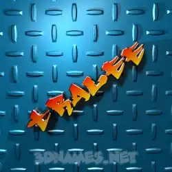 tralee in Grid Style style - 3D name wallpaper