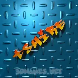 tshire in Grid Style style - 3D name wallpaper