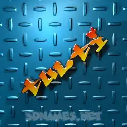 tulti in Grid Style style - 3D name wallpaper