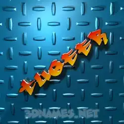 tuqeer in Grid Style style - 3D name wallpaper
