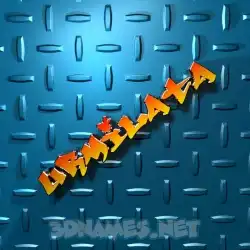urmilata in Grid Style style - 3D name wallpaper
