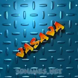 vasava in Grid Style style - 3D name wallpaper