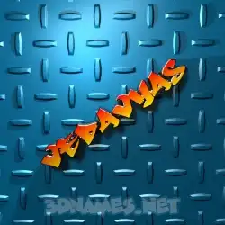 vedavyas in Grid Style style - 3D name wallpaper