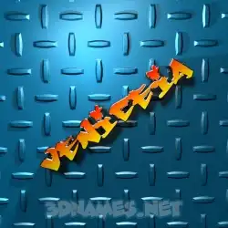 veniceia in Grid Style style - 3D name wallpaper