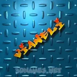 vianeli in Grid Style style - 3D name wallpaper