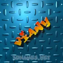 viany in Grid Style style - 3D name wallpaper