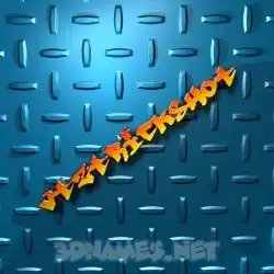 vtztrickshot in Grid Style style - 3D name wallpaper
