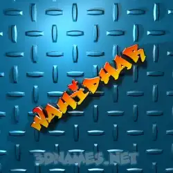 wahidhar in Grid Style style - 3D name wallpaper