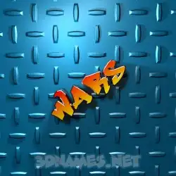 wars in Grid Style style - 3D name wallpaper
