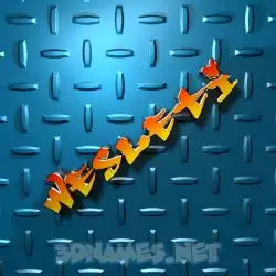 wesleti in Grid Style style - 3D name wallpaper
