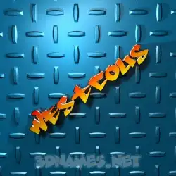 westcous in Grid Style style - 3D name wallpaper