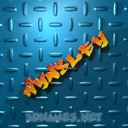 wynsley in Grid Style style - 3D name wallpaper