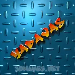 yadavas in Grid Style style - 3D name wallpaper