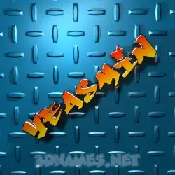 yeasmin in Grid Style style - 3D name wallpaper