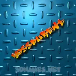 yossdurent in Grid Style style - 3D name wallpaper