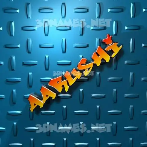 aarushi in Grid Style style - 3D name wallpaper