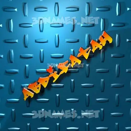 abdifatah in Grid Style style - 3D name wallpaper