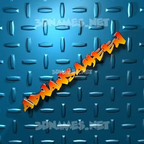 adnansameen in Grid Style style - 3D name wallpaper