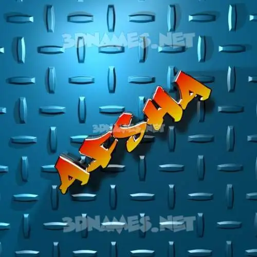 afsha in Grid Style style - 3D name wallpaper afsha in Grid Style style - 3D name wallpaper