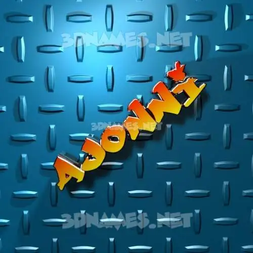 ajonni in Grid Style style - 3D name wallpaper ajonni in Grid Style style - 3D name wallpaper