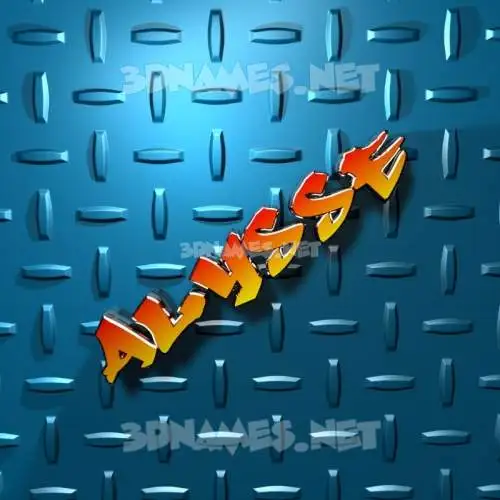 alysse in Grid Style style - 3D name wallpaper