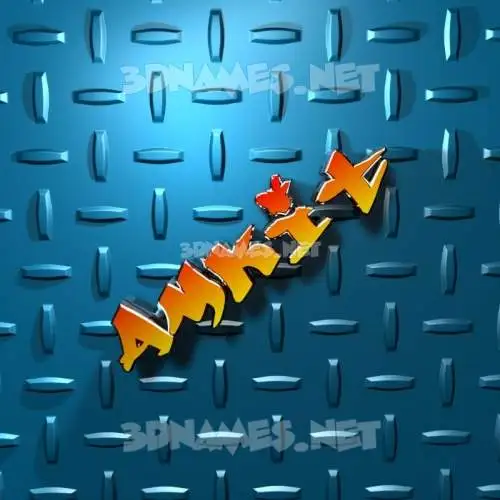 amkit in Grid Style style - 3D name wallpaper