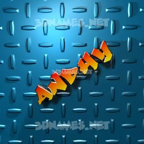 andhy in Grid Style style - 3D name wallpaper