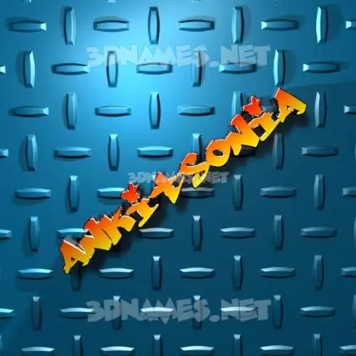 ankitsonia in Grid Style style - 3D name wallpaper