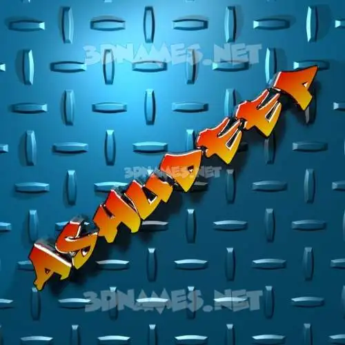 ashudeep in Grid Style style - 3D name wallpaper