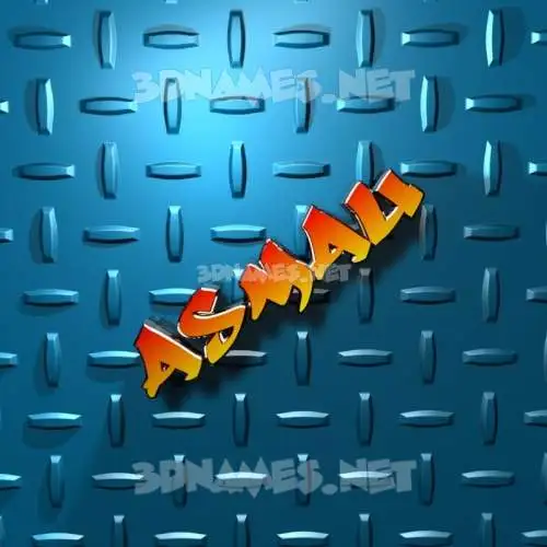 asmau in Grid Style style - 3D name wallpaper asmau in Grid Style style - 3D name wallpaper