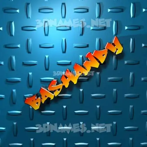 bashandy in Grid Style style - 3D name wallpaper