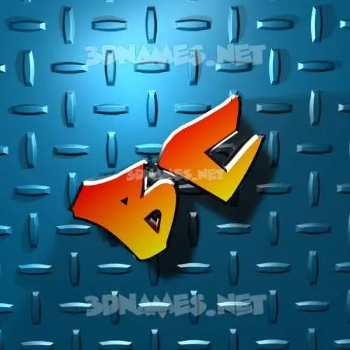 bc in Grid Style style - 3D name wallpaper bc in Grid Style style - 3D name wallpaper