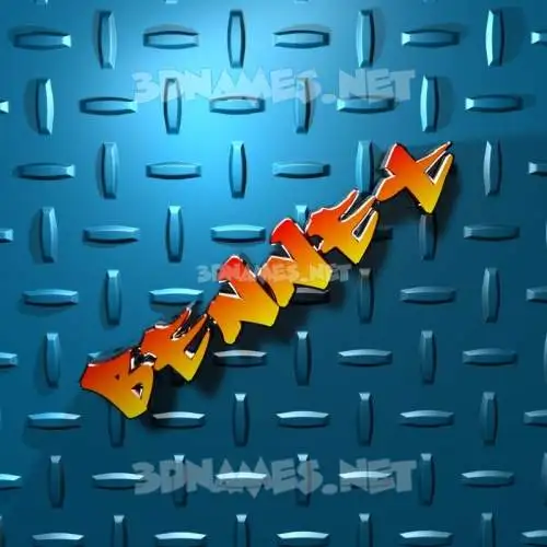 bennet in Grid Style style - 3D name wallpaper