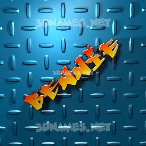 bennie in Grid Style style - 3D name wallpaper bennie in Grid Style style - 3D name wallpaper