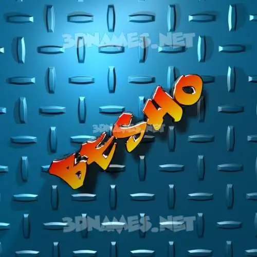besho in Grid Style style - 3D name wallpaper besho in Grid Style style - 3D name wallpaper