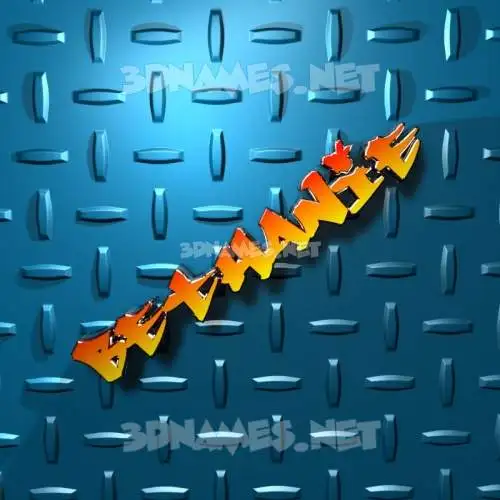 bethanie in Grid Style style - 3D name wallpaper